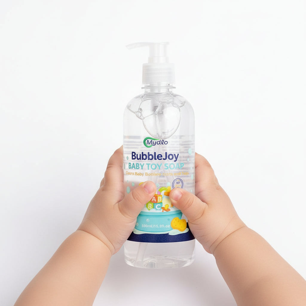 Bubble Joy 500ml | غسول ببرونات وأدوات الأطفال آمن للرضّع